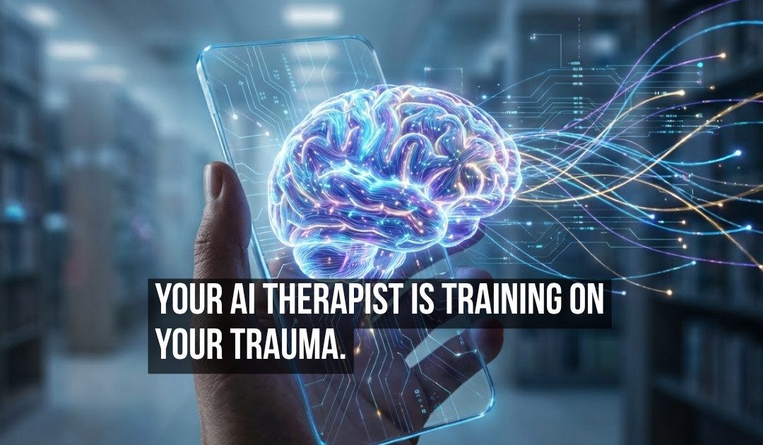Your AI Therapist Is Not Healing You — It Is Harvesting Your Trauma as Training Data and Calling It Care