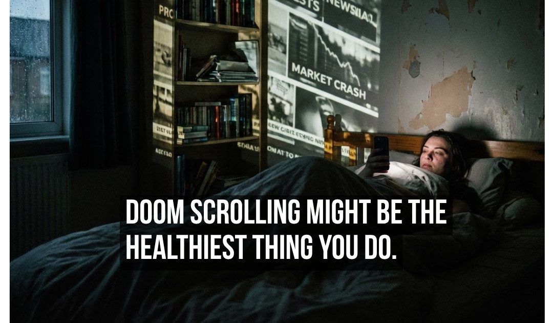 Doom Scrolling During Continuous Historical Chaos Might Be Rational Survival Behavior Rather Than a Digital Disorder