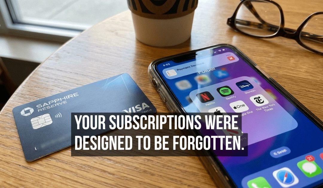Subscriptions Are Deliberately Designed to Be Forgotten and That Is Exactly How They Make Money