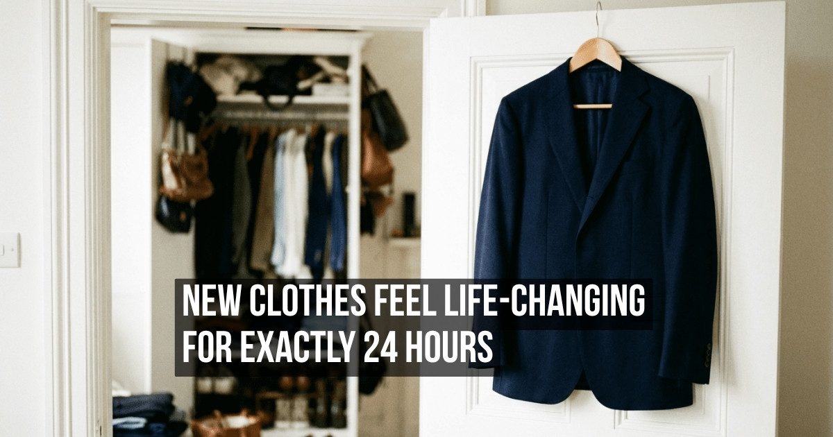 The Reason New Clothes Feel Amazing for Exactly One Day and Then Become Invisible