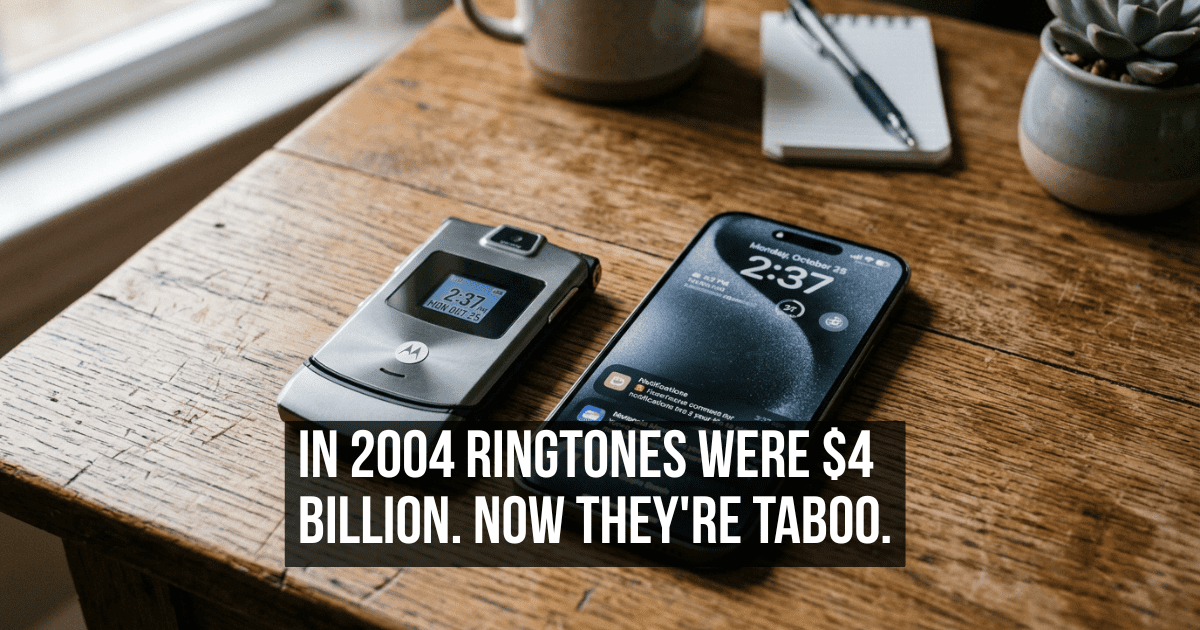 How the Ringtone Went From Cultural Obsession to Universal Social Taboo in Twenty Years