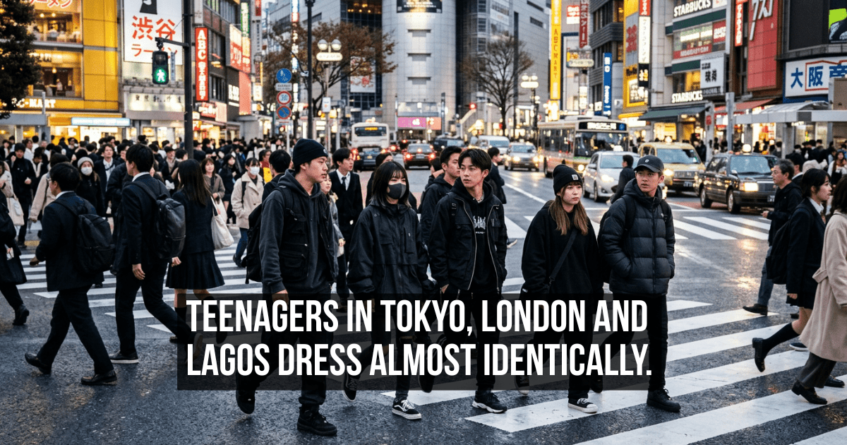 The Strange but Coherent Logic Behind Why Every Teenager in Every City Dresses Identically