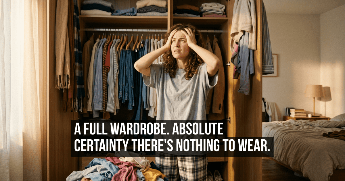Why Having More Clothes Than Ever Before Makes You Certain You Have Nothing to Wear