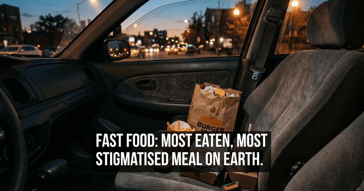 How Fast Food Became the Most Consumed and the Most Socially Shameful Meal in the World