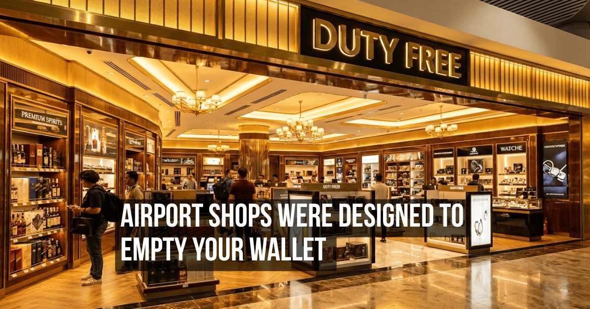 How Airport Duty-Free Shops Use Architecture and Lighting to Make You Spend Money You Never Planned To