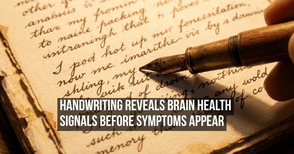 What Your Handwriting Actually Reveals About Motor Function, Stress, and the Brain Under Pressure