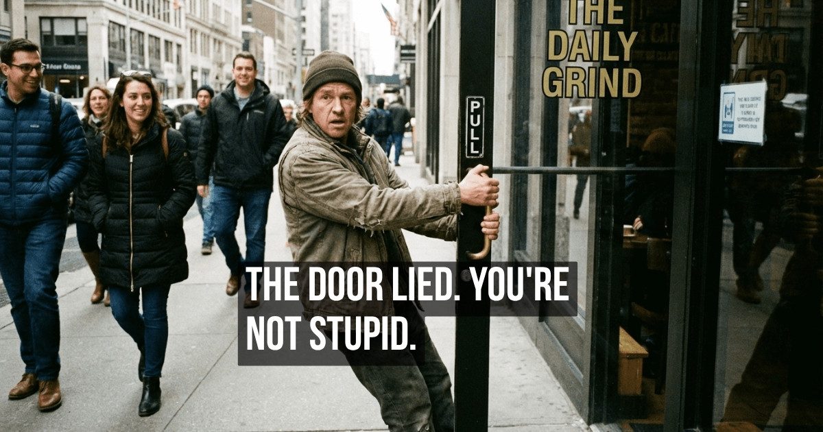 The Hidden Engineering Behind Why Some Doors Always Get Pushed When They Should Be Pulled