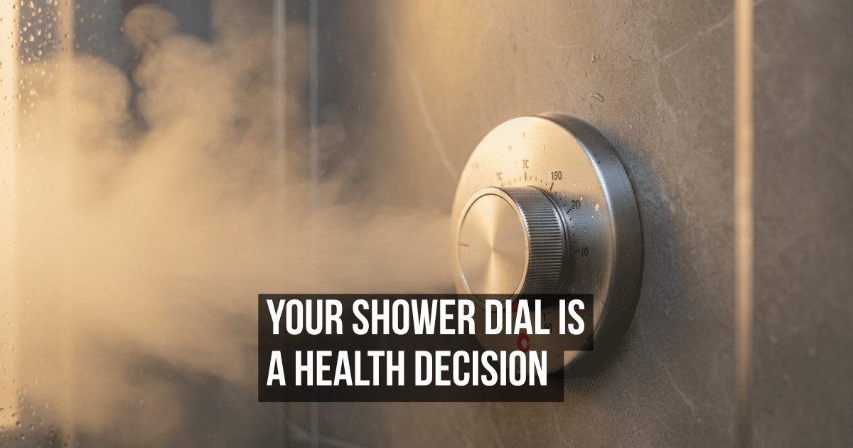 How the Temperature of Your Morning Shower Changes What Your Skin Does for the Rest of the Day