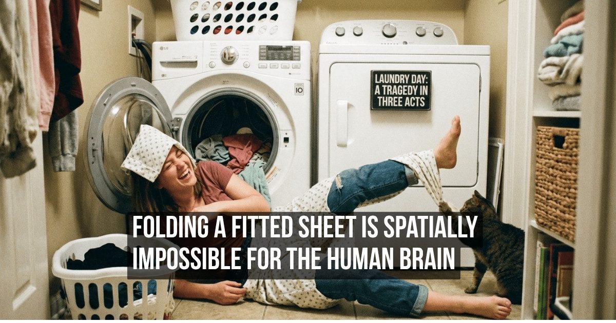 Why Folding a Fitted Sheet Feels Impossible and What That Reveals About Spatial Cognition