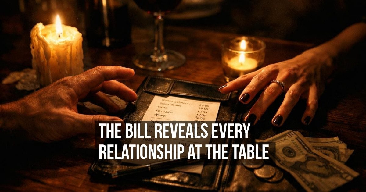 Why Paying the Restaurant Bill With Friends Reveals More Than Anyone Admits