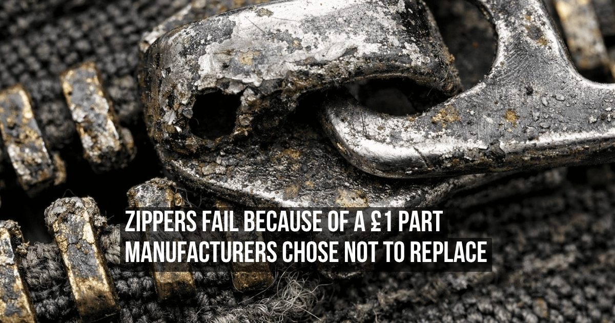 The Precise Mechanics Behind Why Zippers Fail and What That Reveals About Everyday Product Engineering
